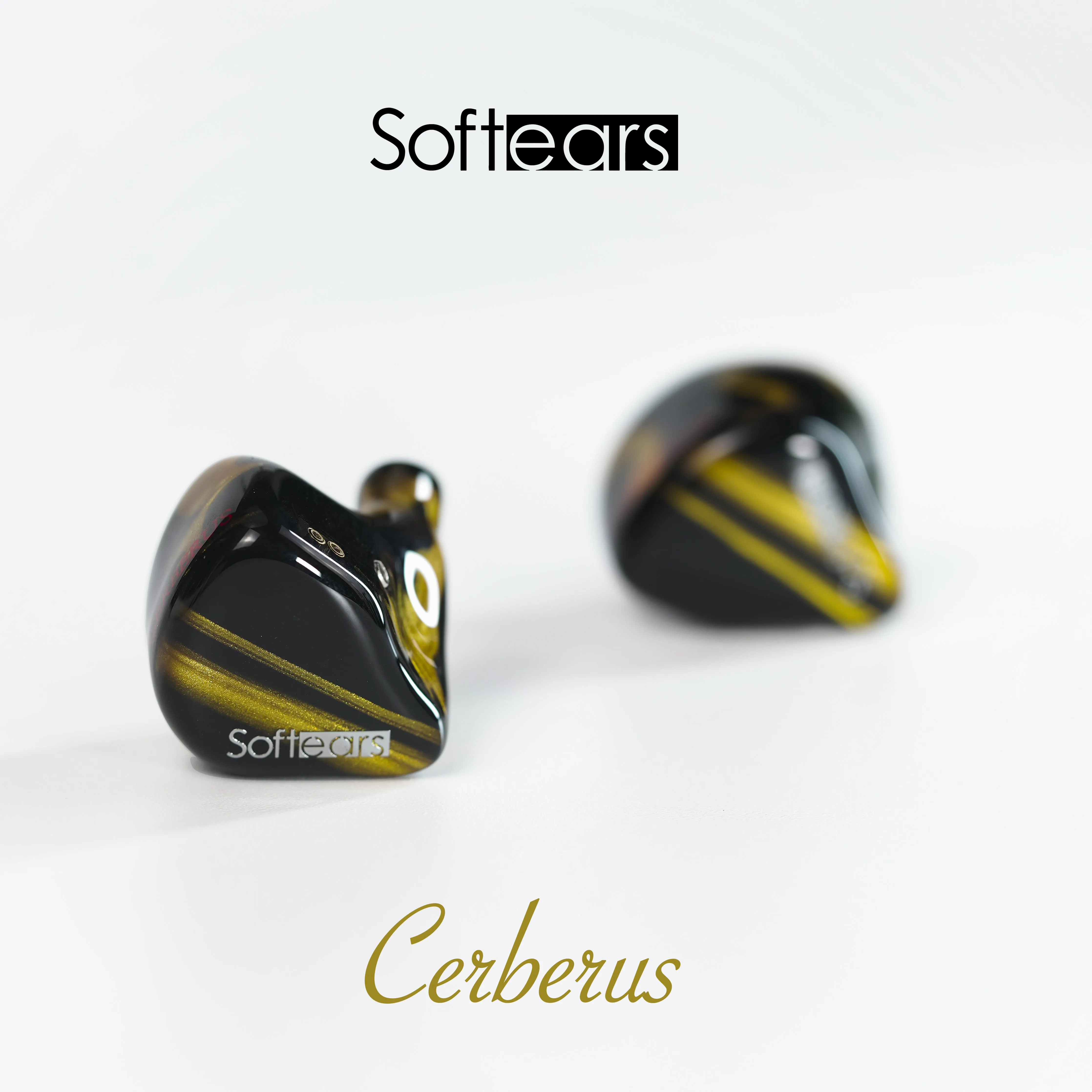 SoftEars CERBERUS flagship 2EST 4BA 1DD hybrid Hi-End in ear earphone