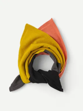 SQUARE NECKERCHIEF TURMERIC & PLASTER