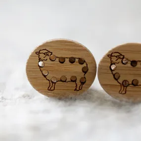 Stitchable Sheep Buttons | 18mm