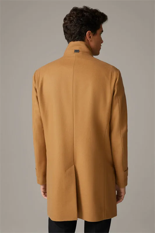 Strellson - Wool Cashmere Coat New Broadway, Light Beige