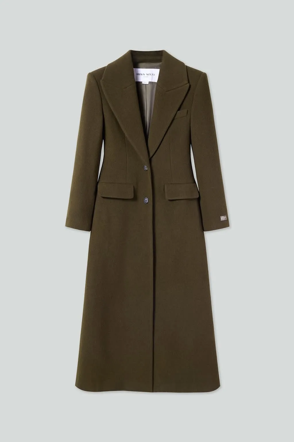 Tailored Double-Faced Wool Coat