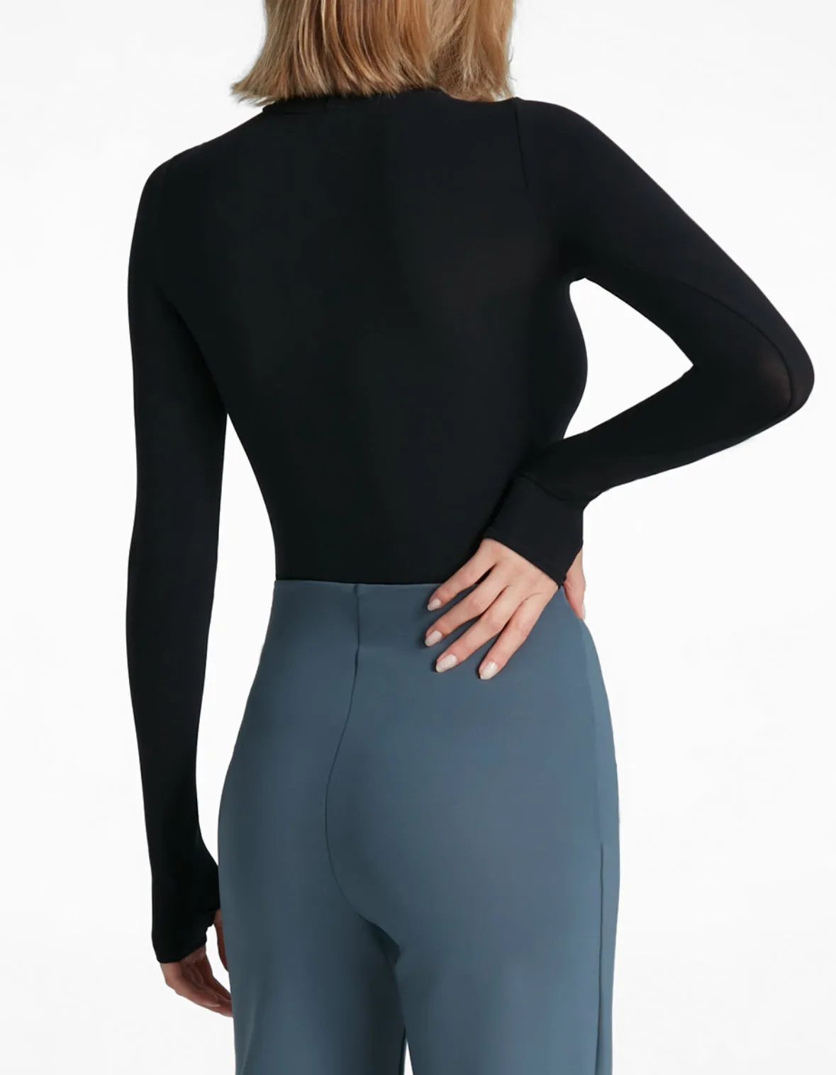 The Ballet Body Turtleneck Long Sleeve Top