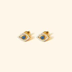 The Devil Eye Stud Earrings