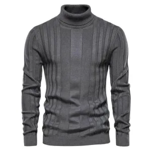 The Xavier Slim Fit Pullover Turtleneck - Multiple Colors