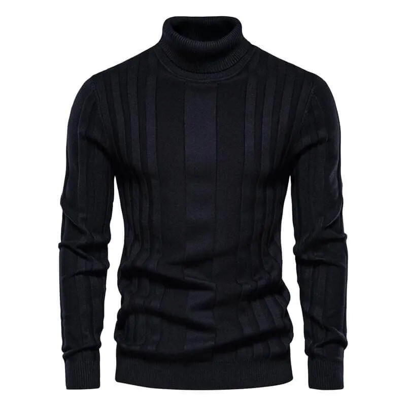 The Xavier Slim Fit Pullover Turtleneck - Multiple Colors