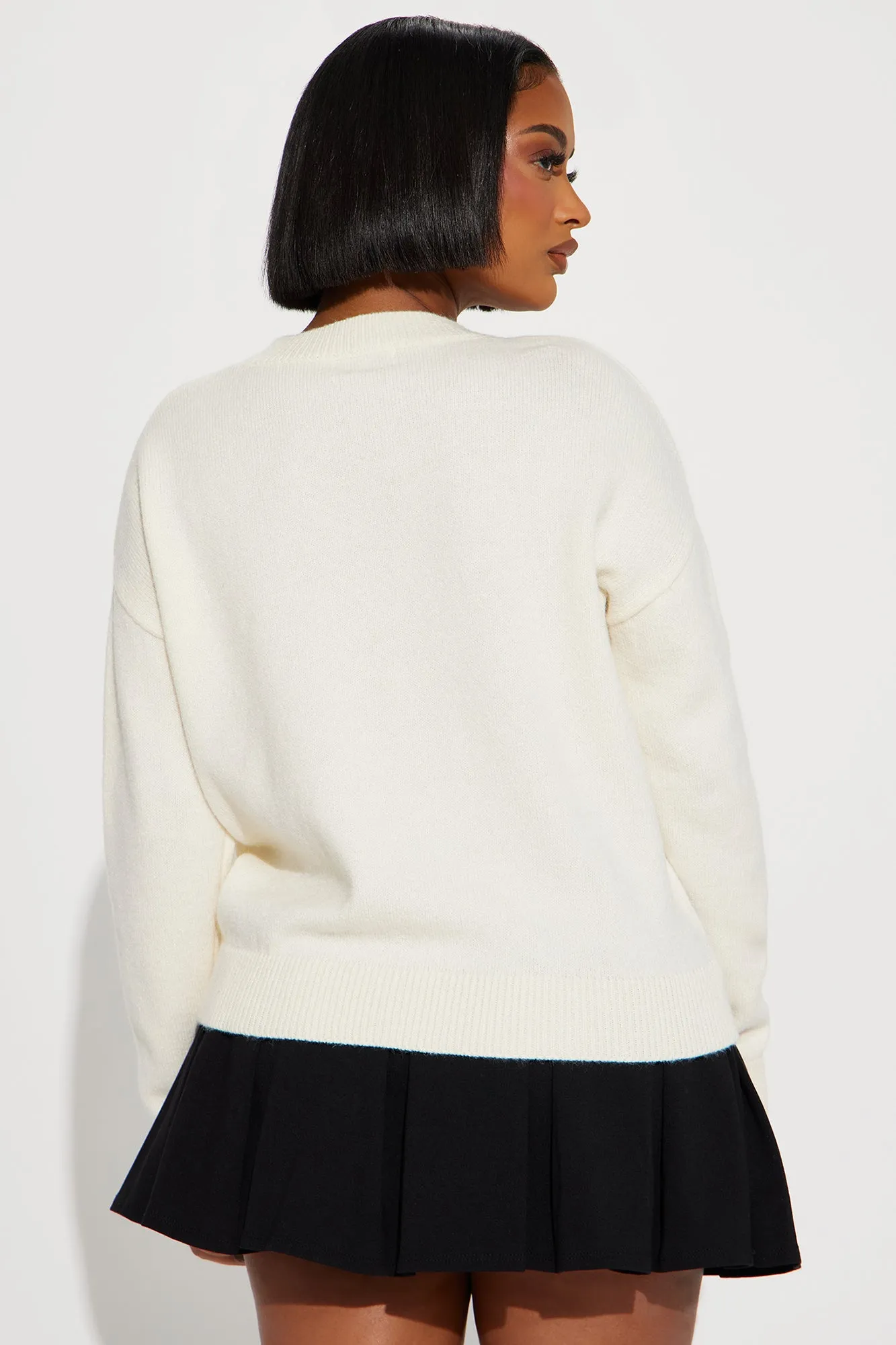 'Tis The Season Sweater - Ivory/combo