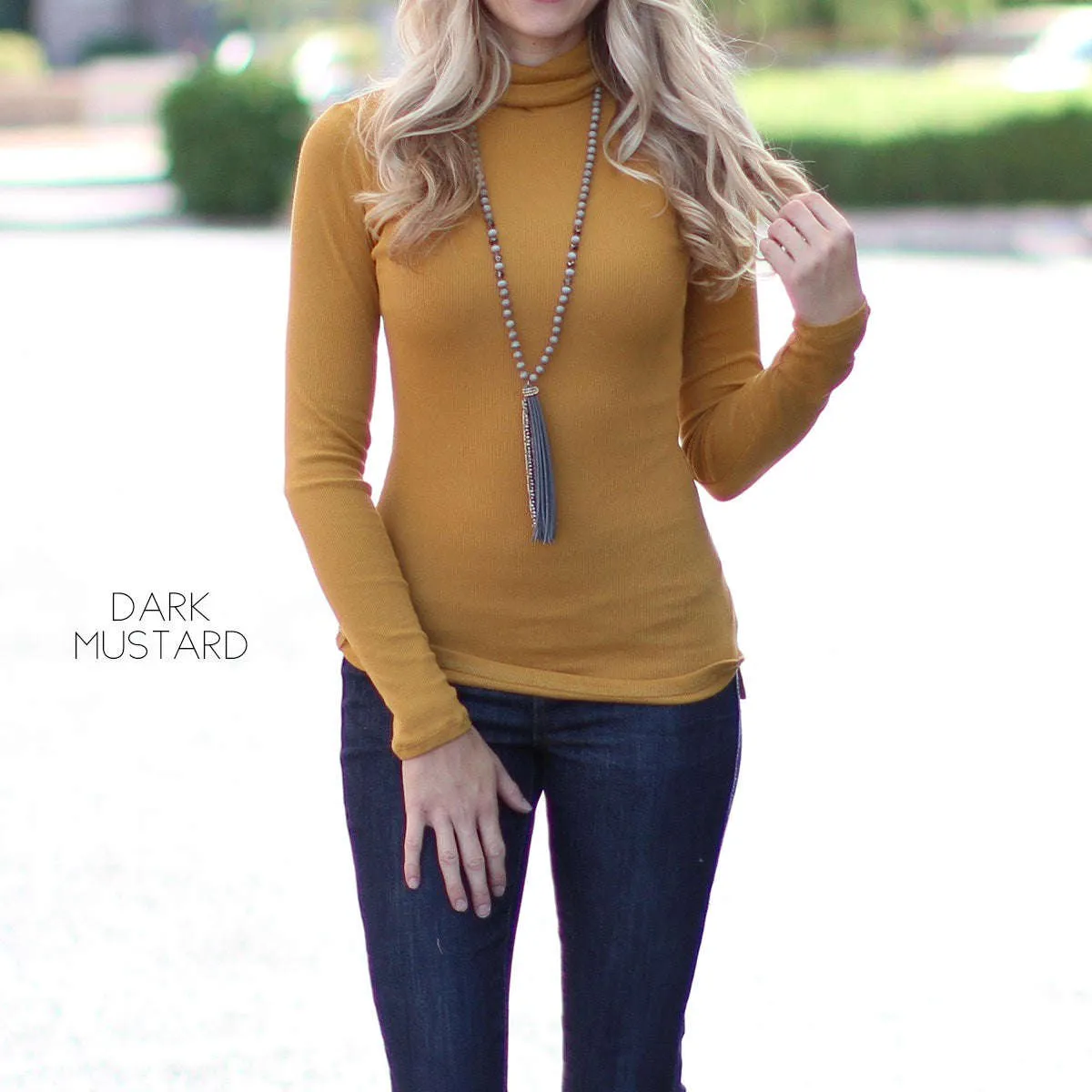 Turtleneck Layering Top