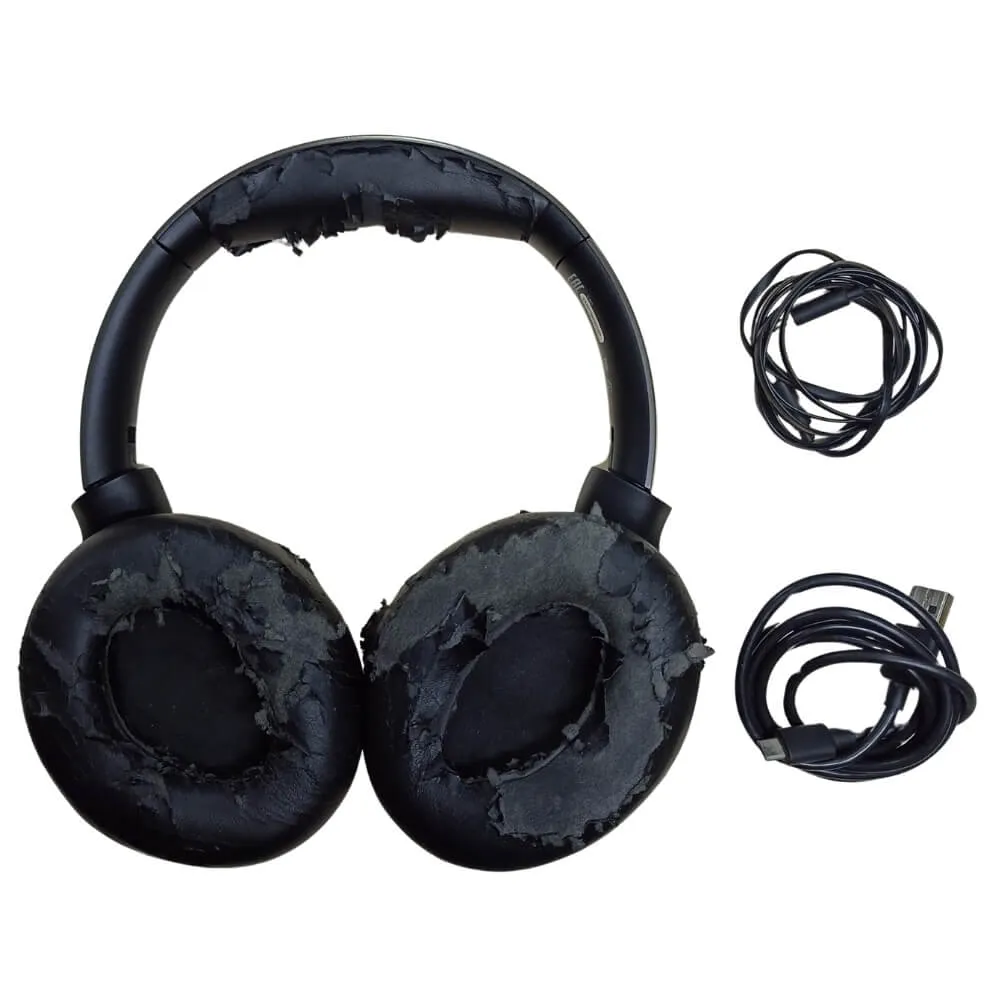 Used Philips TAPH805BK/10 Wireless Headphone with Touch Control, Active Noise Cancellation Bluetooth Headset Black