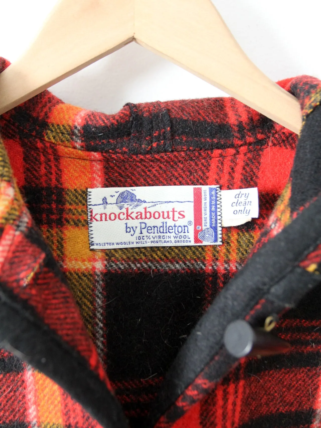 vintage 60s Pendleton Knockabouts cape