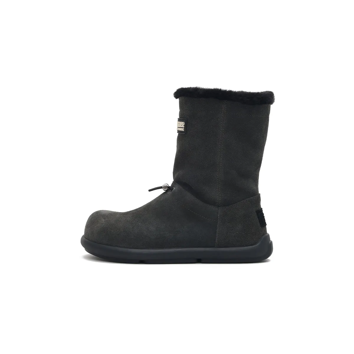 Warm Fleece-Lined Flat Snow Boots