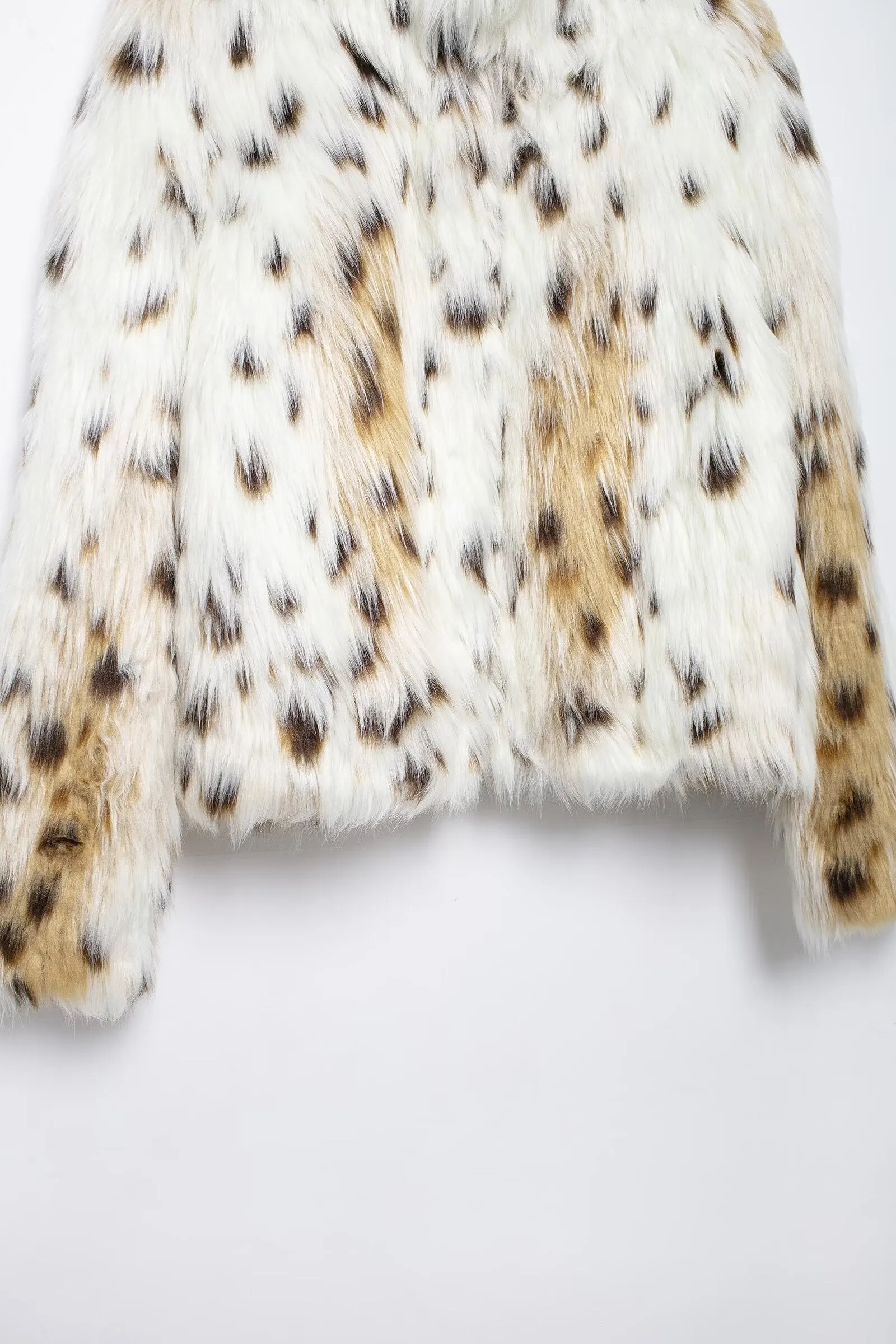 Wenkouban-Winter Outfits Christmas Enya Leopard Faux Fur Coat