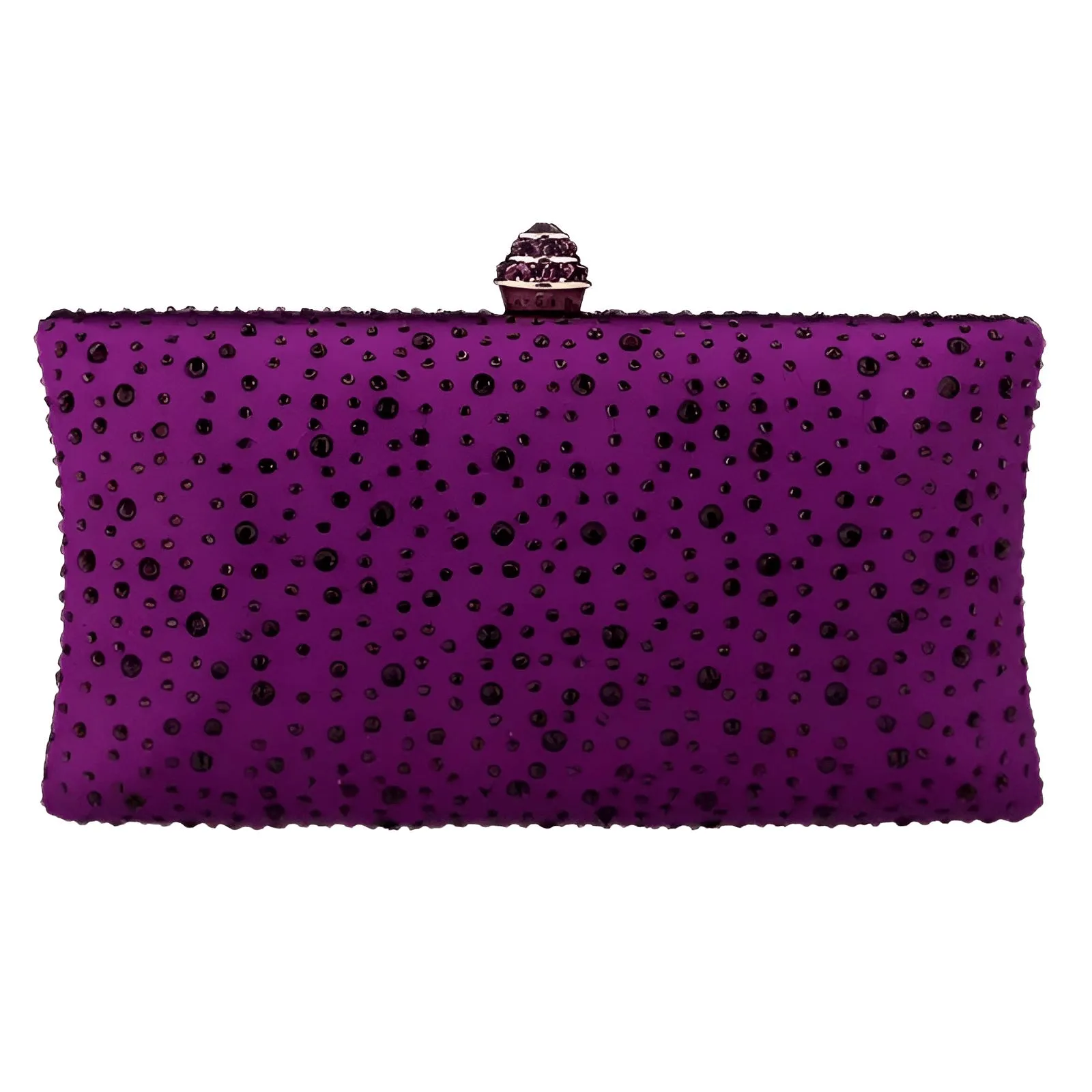 Women's Clutch With Rhinestones - In 9 Trending Colors!